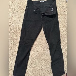 Black LOFT skinny jeans